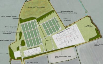 A map of the proposed Mowbray BESS