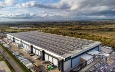 Atrato Onsite Energy's solar installation for M&S, part of its £400 million pipeline. Image: Atrato.
