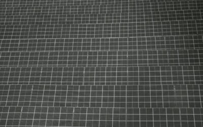 a close up of solar cells from above