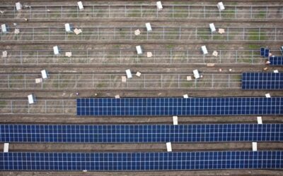 The 120MW ground-mounted solar PV plant  will provide over 100 local green jobs. Image: Sonnedix.