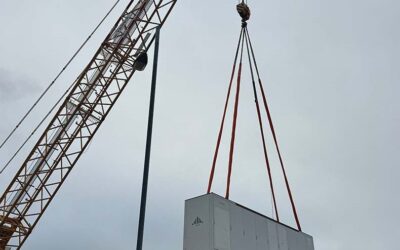 With a capacity of 150MW/300MWh, the Ferrybridge site will be three times the size of SSE’s flagship battery storage site in Salisbury. Image: SSE Renewables.