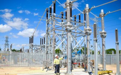 Dunamis delivered a 132KV substation for the project. Image: Fulcrum Group.